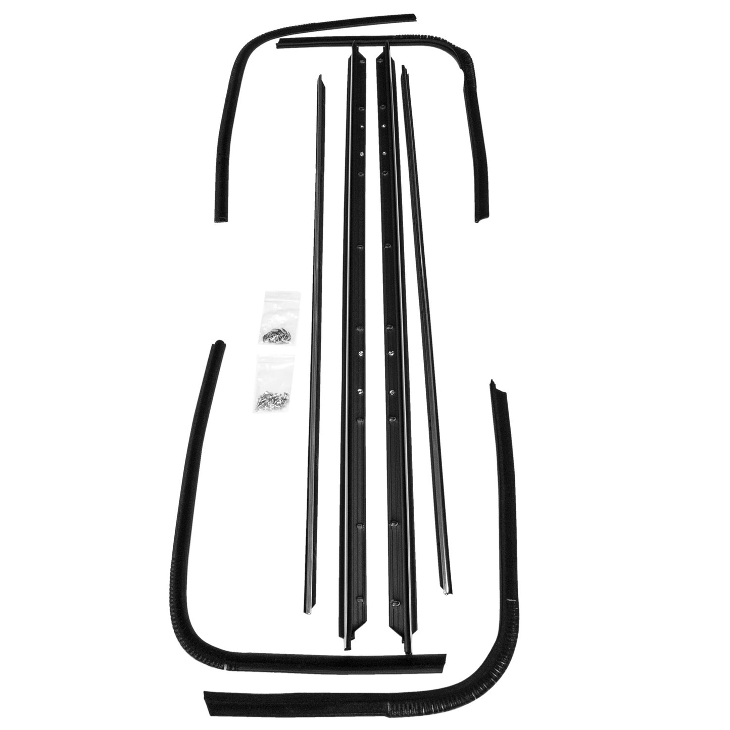 Window Sweeper Set -2 Door Custom Coupe For Chevrolet Impala 1971-73 WC 7200-92