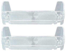 1967 Impala, Bel Air, Biscayne, Caprice; Clear Park Lamp Lens; RH & LH; Pair