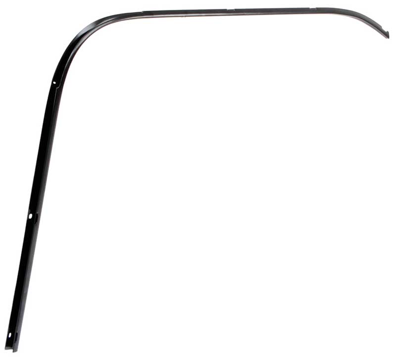 342068 - 1974-91 Chevrolet, GMC Pickup; Roof Drip Rail Molding Retainer; Black; RH Passenger Side