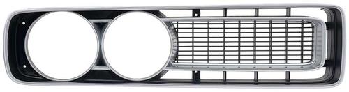 1971 Dodge Charger; Front Grill Unit; Black & Silver; RH Passenger Side
