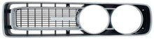 1971 Dodge Charger; Front Grill Unit; Black & Silver; LH Drivers Side