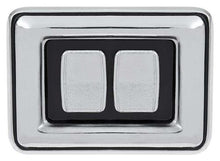 1973-76 Chrysler, Dodge, Plymouth; Power Window Switch; 2 button; Concave Style