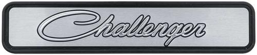 3590127 - 1971-74 Dodge; Challenger Dash Emblem Assembly; Two-Pin Style Base; with Insert