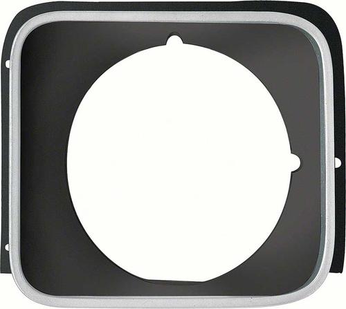 1975-78 Chevy Nova; Headlamp Bezel; SS, Rally; Black; LH Drivers Side