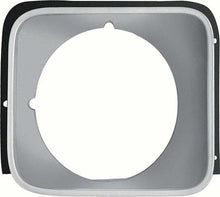 1975-78 Nova; Front Headlamp Bezel; Standard; Silver; RH Passenger Side
