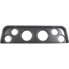 1960-66 GMC Truck, Suburban; Dash Gauge Panel; 6-Hole; Simulated Carbon Fiber