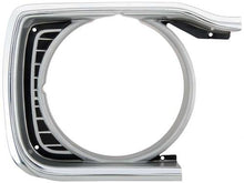 1973-74 Dodge Dart; Headlamp Bezel; RH Passenger Side