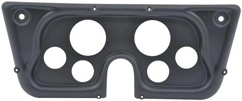 1967-72 Chevrolet, GMC, Truck, Blazer, Jimmy, Suburban; 6-Hole Dash Gauge Panel; Black