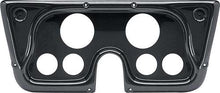 1967-72 GM Truck; 6-Hole Dash Gauge Panel; Simulated Carbon Fiber