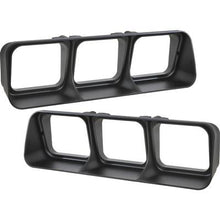 1973-1974 Plymouth Road Runner; Tail Light Bezels; RH & LH; Black Finish; Pair