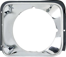 1976 Nova; Headlamp Bezel; Concours; Chrome; LH Driver Side