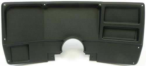 1973-83 Chevrolet, GMC C/K Series Truck; Blank Dash Gauge Panel; w/o Holes; Black