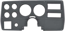 1984-91 GM Truck and SUV; 6-Hole Dash Gauge Panel; Black; Vehicles with Wiper Switch on the Column