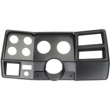 1973-83 Chevrolet, GMC C/K Series Truck; 6-Gauge Dash Panel; (2) 3-3/8?, (4) 2-1/16? Holes; w/ A/C Vents; Black