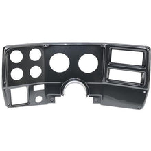 1973-83 Chevrolet, GMC Truck and SUV; 6-Gauge Dash Gauge Panel; w/ A/C Vents; Simulated Carbon Fiber; Features (2) 3-3/8