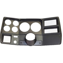 1973-83 Chevrolet, GMC C/K Series Truck; 6-Gauge Dash Panel; (2) 5" (4) 2-5/8"; w/ A/C Vents; Black