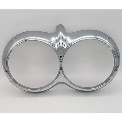 1958-60 Chevrolet Corvette; Chrome Headlight Bezel; Pair
