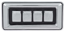 1977-78 Chrysler, Dodge, Plymouth; Power Window Switch; 4 Button; with Convex Buttons