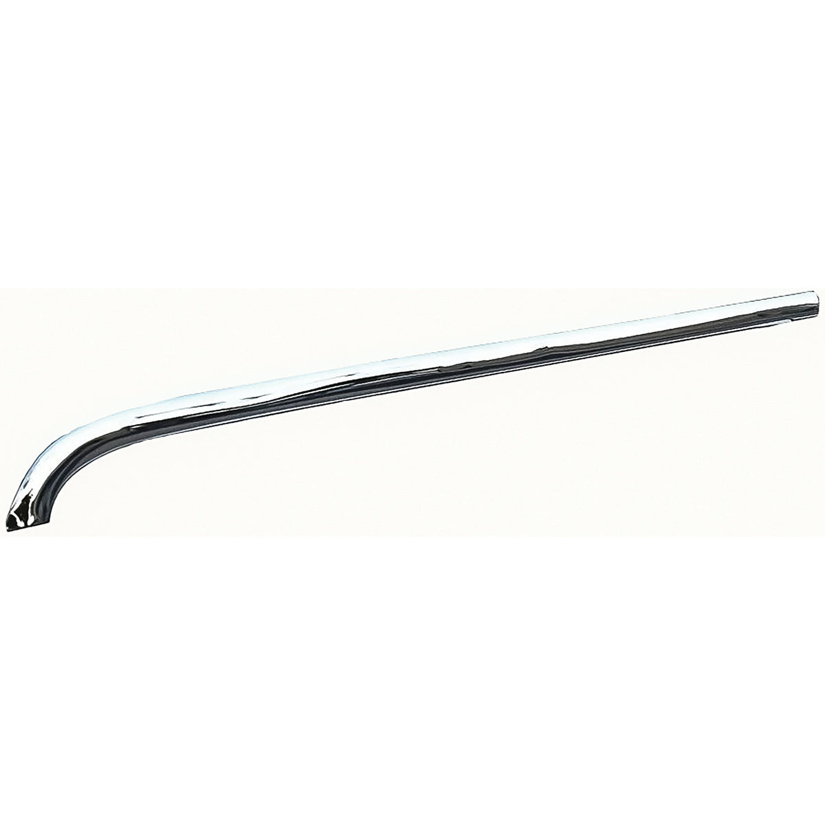 3755073 - 1959 Chevrolet Impala, Bel Air, Biscayne; Hood Grill Screen Upper Molding; LH Driver Side