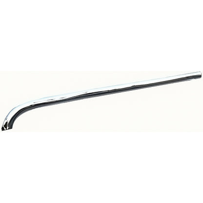 3755073 - 1959 Chevrolet Impala, Bel Air, Biscayne; Hood Grill Screen Upper Molding; LH Driver Side