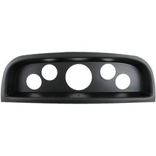 1960-63 Chevrolet C/K Series Truck; 5-Gauge Dash Panel; (1) 3-3/8" (4) 2-1/16" Holes; Black