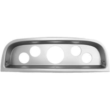 1960-63 Chevrolet C/K Series Truck; 5-Gauge Dash Panel; (1) 3-3/8" (4) 2-1/16" Holes; Brushed Aluminum