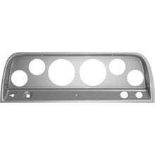 1965-66 Chevrolet C/K Series Truck; 6-Gauge Dash Panel; (2) 3-3/8" (4) 2-1/16" Holes; Brushed Aluminum