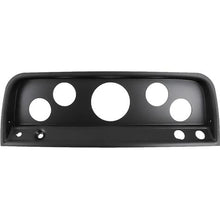 1965-66 Chevrolet C/K Series Truck; 5-Gauge Dash Panel; (1) 3-3/8" (4) 2-1/16" Holes; Black