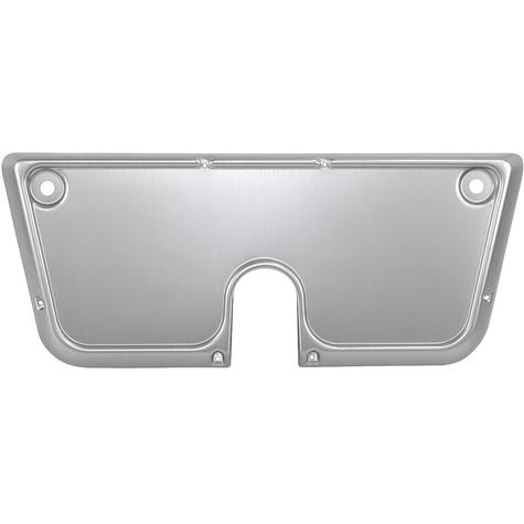 1967-72 Chevrolet, GMC C/K Series Truck; Blank Dash Gauge Panel; w/o Holes; Brushed Aluminum