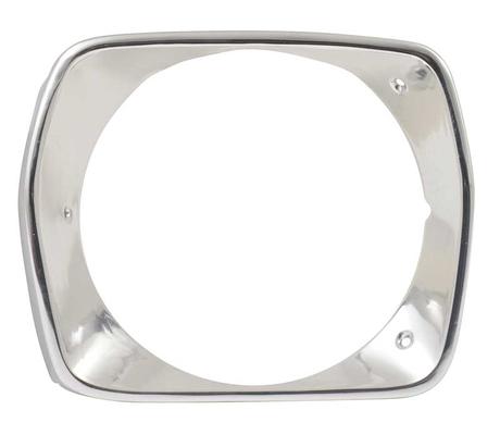 1975-76 Duster Valiant Headlamp Bezel - LH