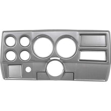 1984-87 Chevrolet, GMC C/K Series Truck; 6-Gauge Dash Panel; (2) 5" (4) 2-1/16"; w/o A/C Vents; Brushed Aluminum
