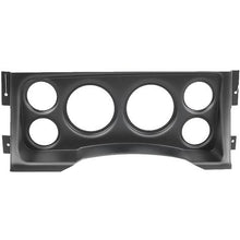 1995-98 Chevrolet, GMC C/K Series Truck; 6-Gauge Dash Panel; (2) 3-3/8" (4) 2-1/16" Holes; Black
