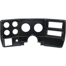1984-87 Chevrolet, GMC C/K Series Truck; 6-Gauge Dash Panel; (2) 3-3/8?, (4) 2-1/16? Holes; w/ A/C Vents; Carbon Fiber