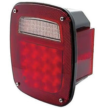 1977-87 Chevy, GMC Stepside; LED Tail Lamp; wiith Side Marker; with License Lamp Window; LH Driver Side