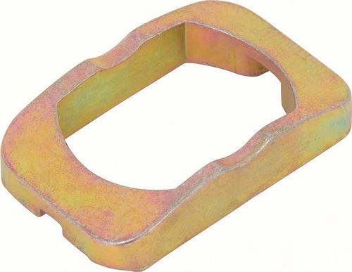1965-1975 Buick, Chevrolet, Pontiac, Oldsmobile, Radio Antenna Grounding Plate; Bronze; Front