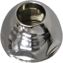 1963-81 Chevrolet, GMC, Pontiac; Chrome Antenna Bezel Nut; 9/16" ID; Various Models; Fits Most 2-Piece Type Cable & Body