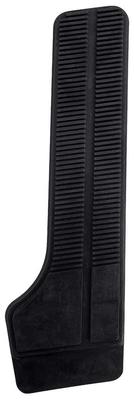 1964-71 Chevrolet Car & Truck; Floor Mounted Accelerator Pedal Pad; Rubber; with Steel Insert; Factory Style Reproductio