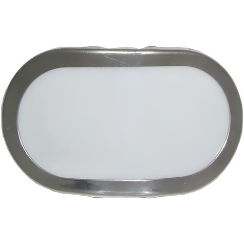 1968-77 Chevrolet Corvette; Glove Box & Rear Storage Courtesy Light Lens & Bezel Assembly