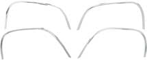 3884061C - 1965 Impala, Bel Air, Biscayne; Wheel Opening Molding Set; with Hardware; 4 Piece Set