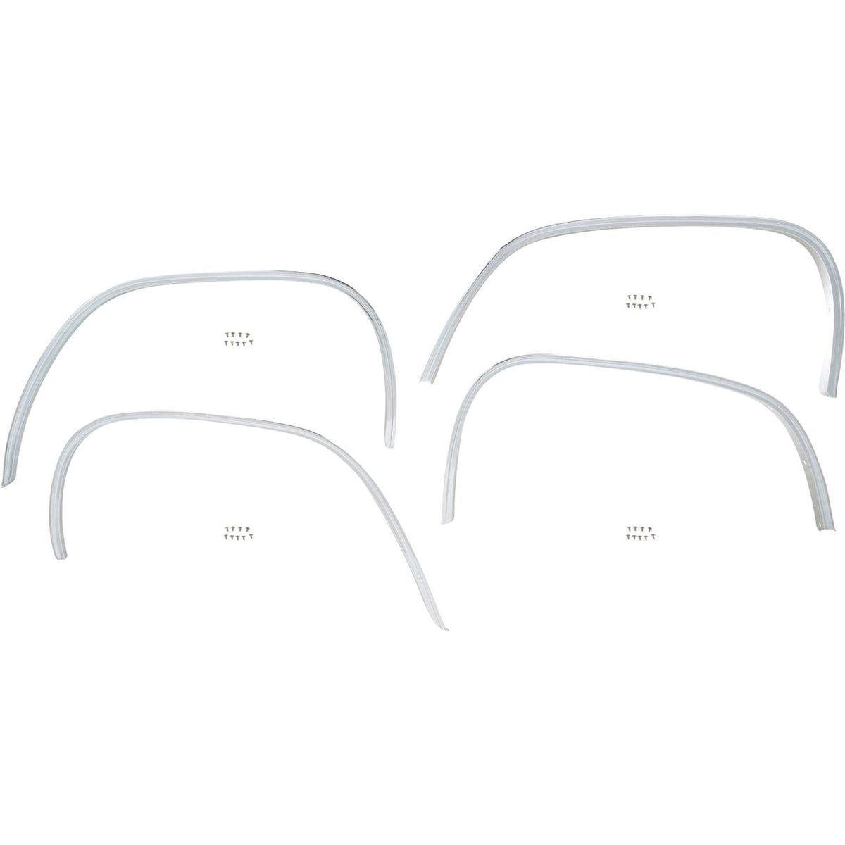 3884061C - 1965 Impala, Bel Air, Biscayne; Wheel Opening Molding Set; with Hardware; 4 Piece Set