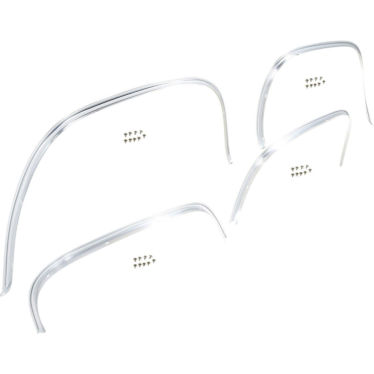 3884061C - 1965 Impala, Bel Air, Biscayne; Wheel Opening Molding Set; with Hardware; 4 Piece Set