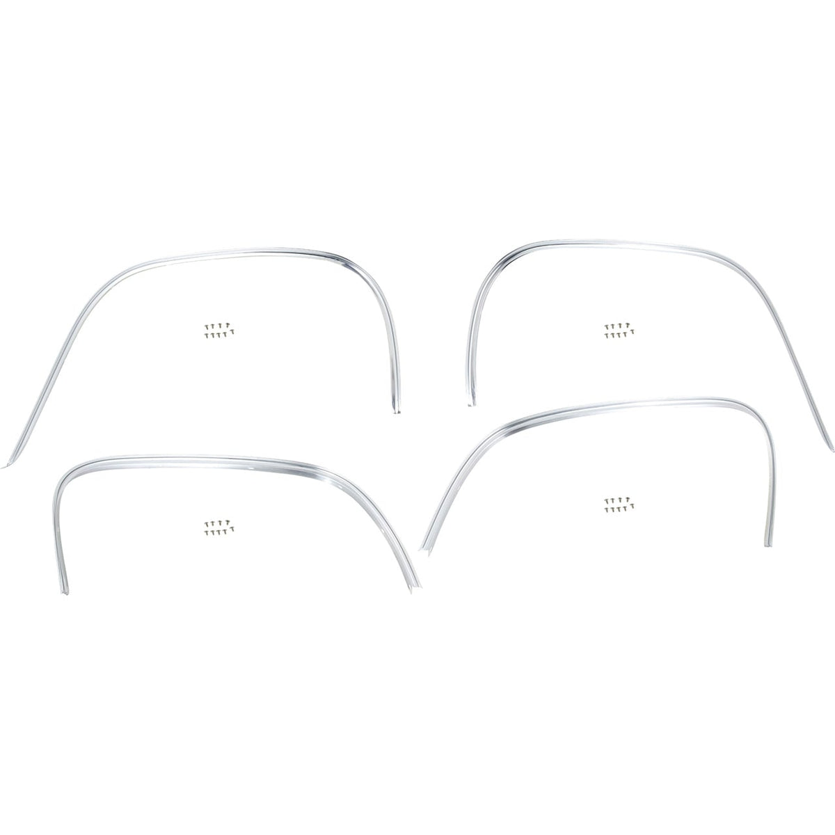 3884061C - 1965 Impala, Bel Air, Biscayne; Wheel Opening Molding Set; with Hardware; 4 Piece Set