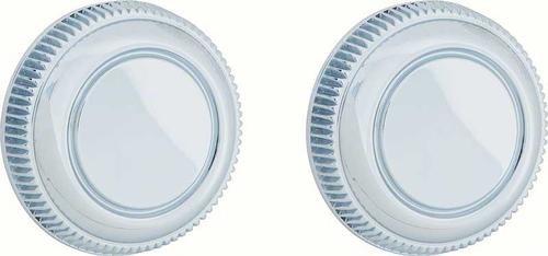 1967-68 Camaro, Impala, Firebird Dash Radio Knobs ; Pair