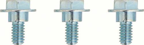 1967-69 Camaro; Rally Sport; Headlight Hinge Bolt Set; Short; Set of 3