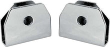 1967 Camaro; Nova, Impala; Console Seat Belt Clips; Chrome; Pair