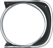 1967 Camaro; Standard Headlamp Bezel; LH Drivers Side