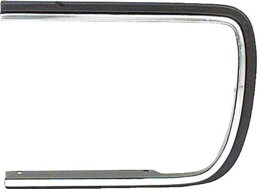1967-68 Camaro; Rally Sport Headlamp Door Molding; LH Drivers Side