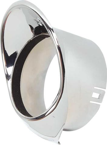1967-68 Camaro, Firebird; Dash Vent Bezel; Chrome; LH Driver Side