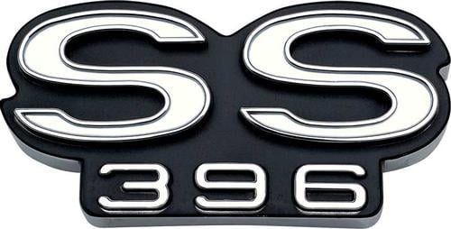 3942781 - 1969 SS 396 Front Grill Emblem ; Chevelle, El Camino