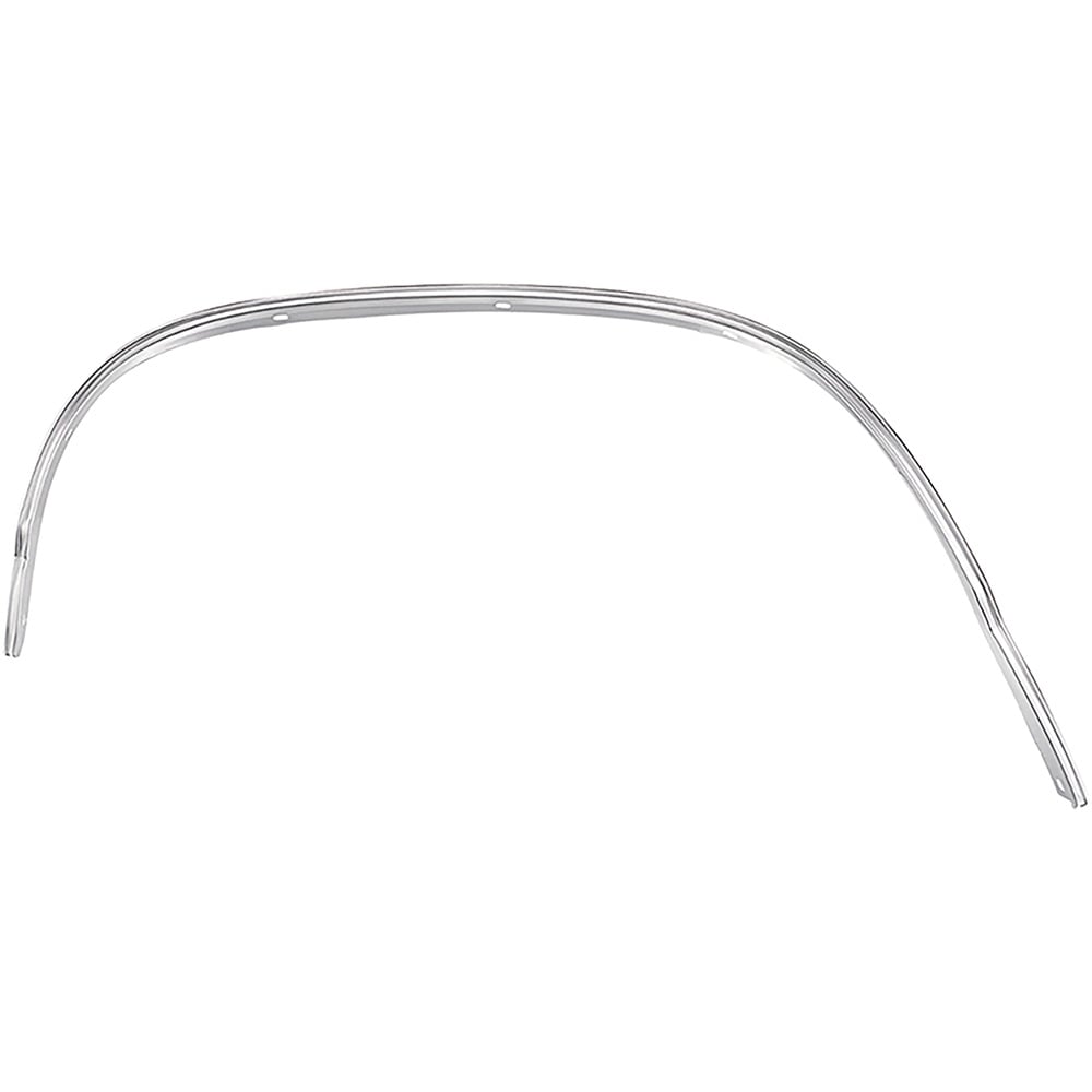 3952497 - 1968-69 Chevelle, Malibu, El Camino; Front Wheel Opening Molding; with Hardware; LH Driver Side